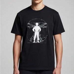 Top Gear Black DaVinci Grand Tour Tee STIG - Size Medium